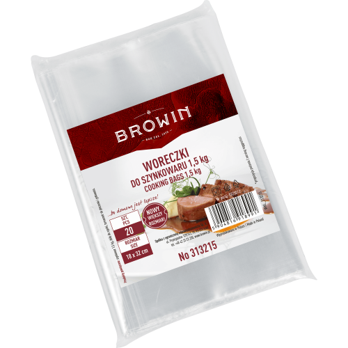 Woreczki foliowe do szynkowaru 1,5 kg BROWIN
